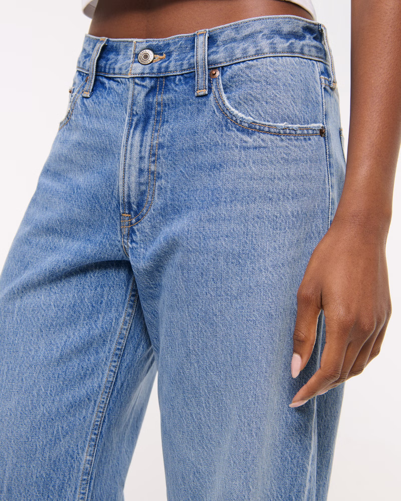 Women's Low Rise Ultra Loose Jean | Women's Bottoms | Abercrombie.com | Abercrombie & Fitch (US)