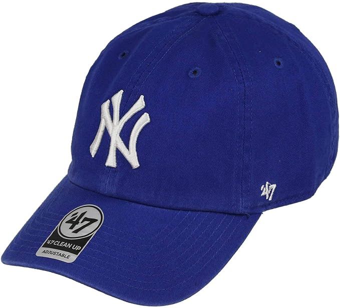 NEW YORK YANKEES '47 CLEAN UP OSF / ROYAL | Amazon (US)