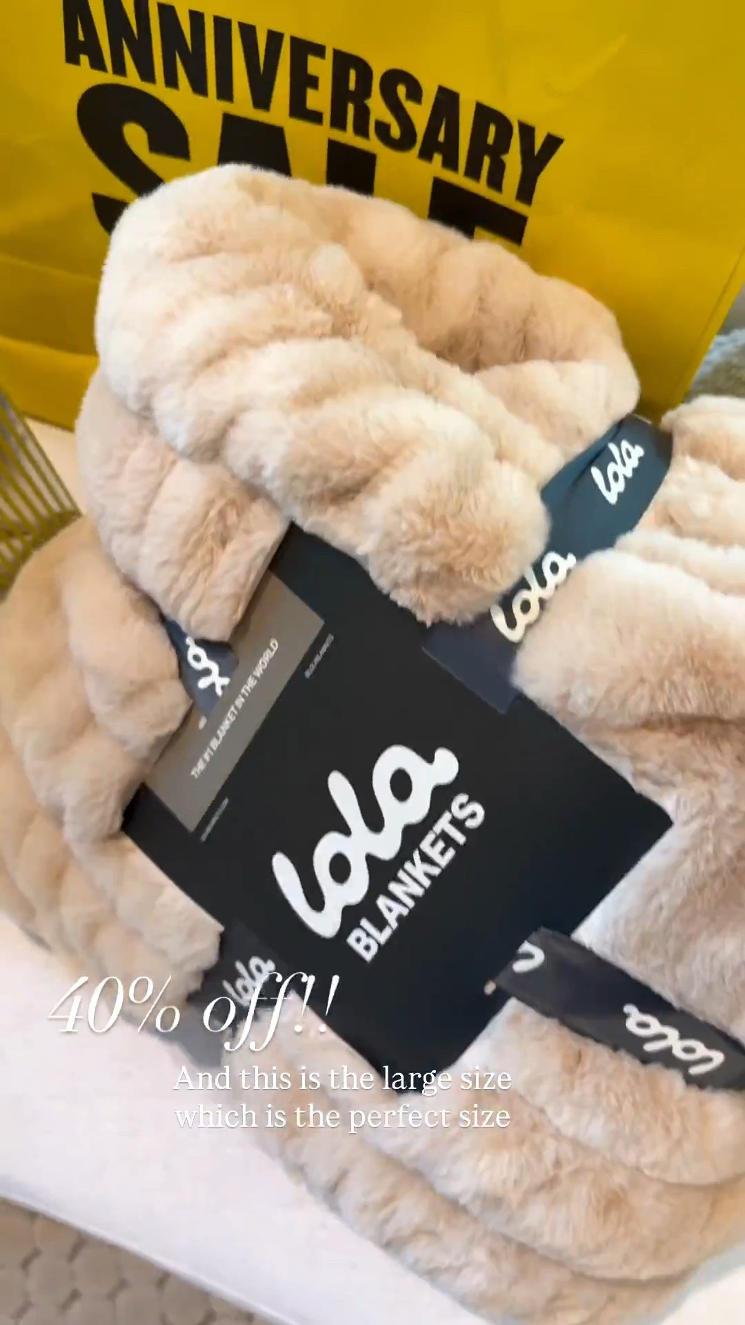 Major savings on the Lola blankets! It’s still in stock in three colors. Safe 40% off during the sale, run and grab it!

#LTKSaleAlert #LTKHome