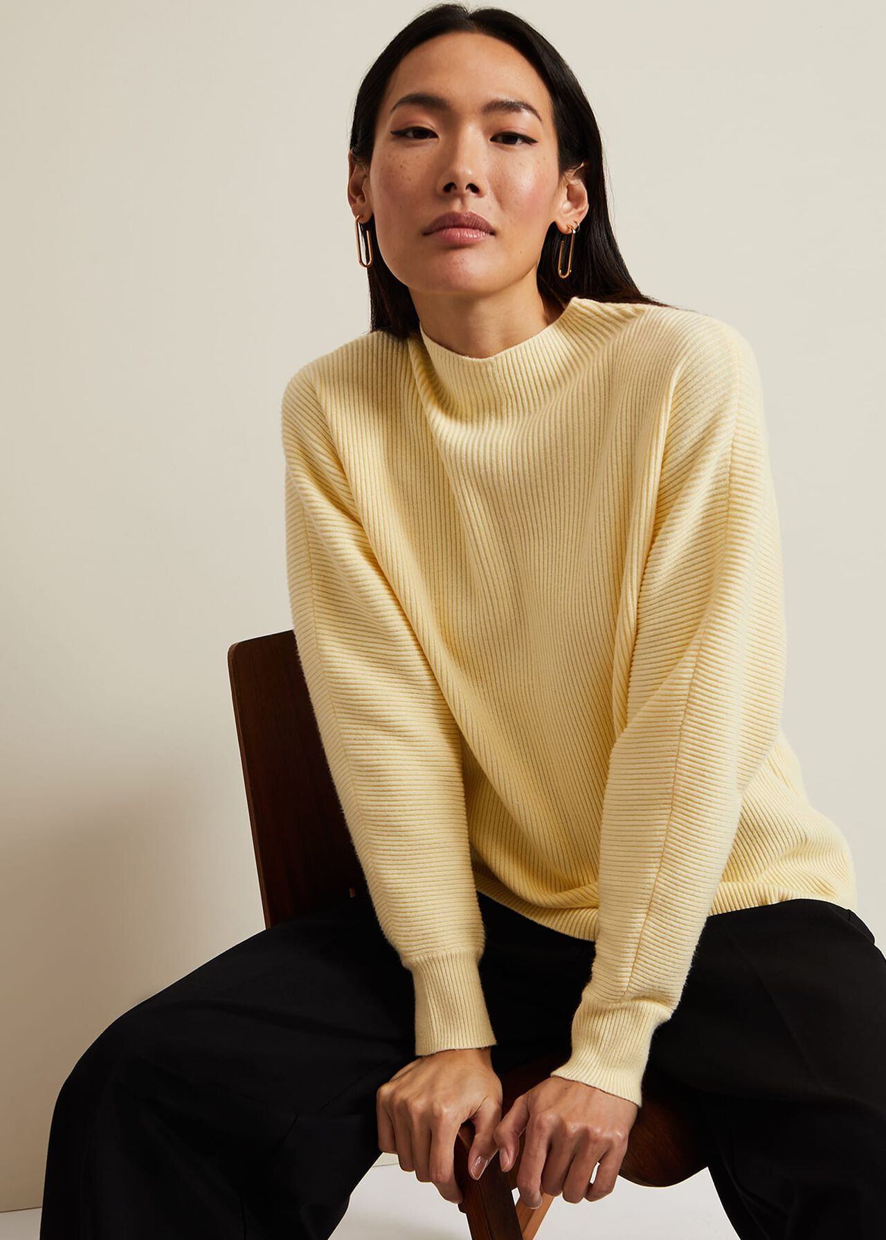 Hannah Funnel Neck Jumper | Phase Eight (UK)