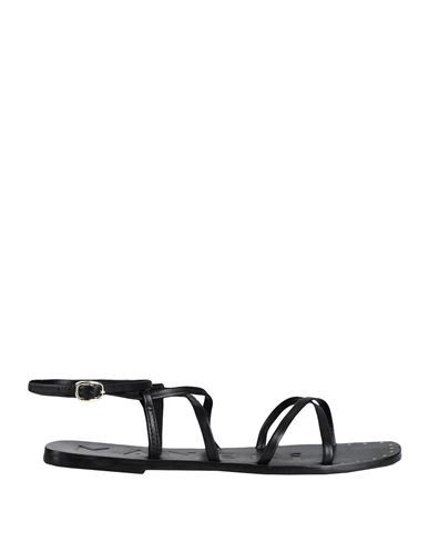Manebí Woman Sandals Black Size 9 Soft Leather | YOOX (US)