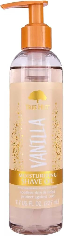 Tree Hut Vanilla Moisturizing Shave Oil, Hydrating Gel-to-Oil Formula for a Close, Smooth Shave, ... | Amazon (US)