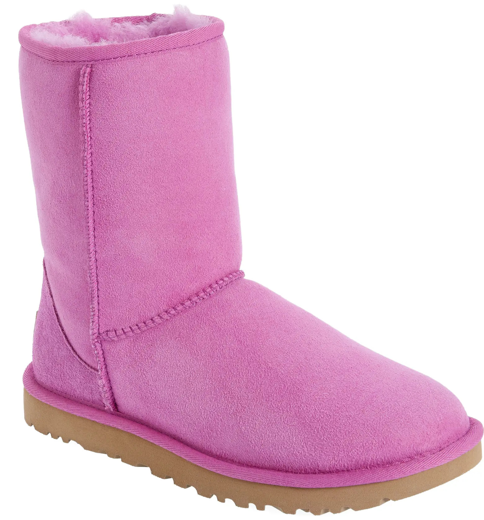 Classic II Genuine Shearling Lined Short Boot | Nordstrom