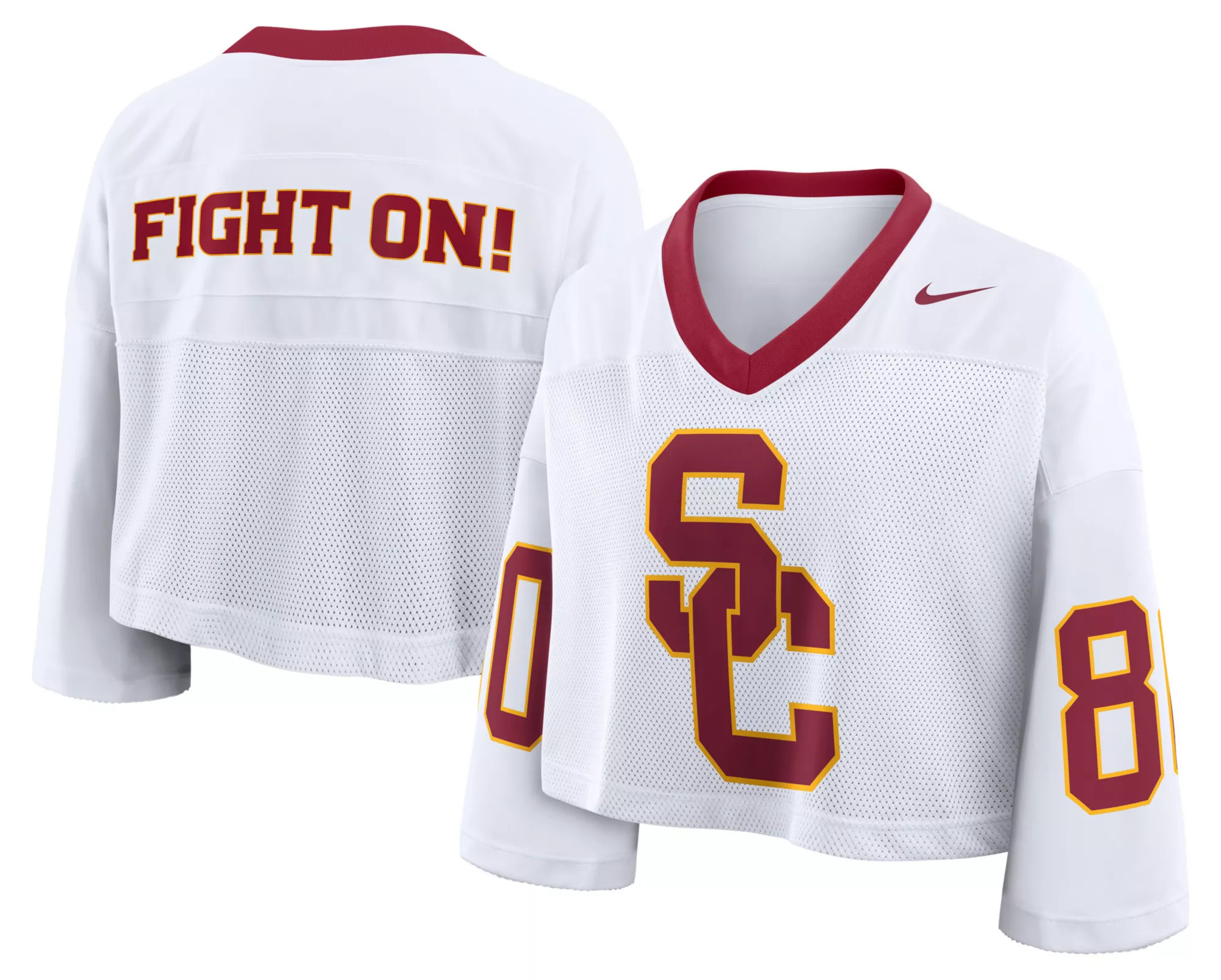 Nike Women's USC Trojans White Fashion Football Jersey | DICK'S Sporting Goods