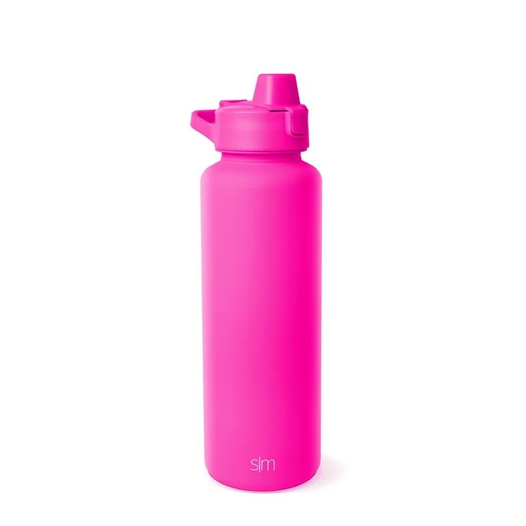 Simple Modern 48 fl oz Reusable Tritan Summit Water Bottle with Silicone Straw Lid|Raspberry Vibe... | Walmart (US)