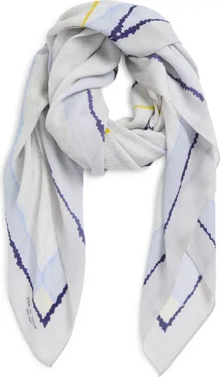 Astra Scribble Wool Scarf | Nordstrom