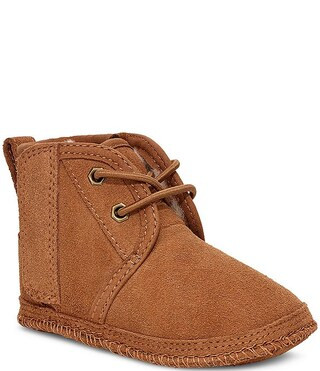 UGG® Kids' Baby Neumel Suede Crib Shoes (Infant) | Dillard's