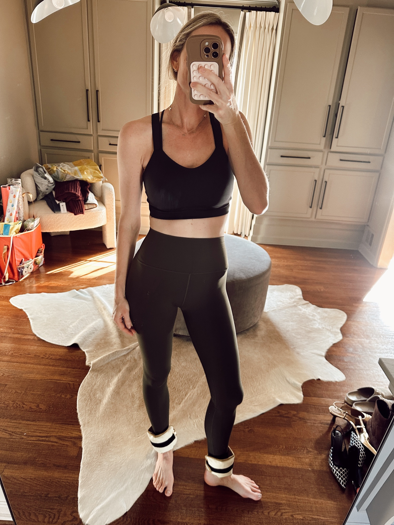 These viral Amazon leggings are definately worth all the rage - they are a smidge thicker than my all time favorite Butterluxe ones. But still that super soft worn in feel that don’t make you feel overly stuffed or compressed. Obsessed! Grabbing the black pair too. Sports bra - lululemon. Great for larger chests 🤎

#LTKActive #LTKFindsUnder50