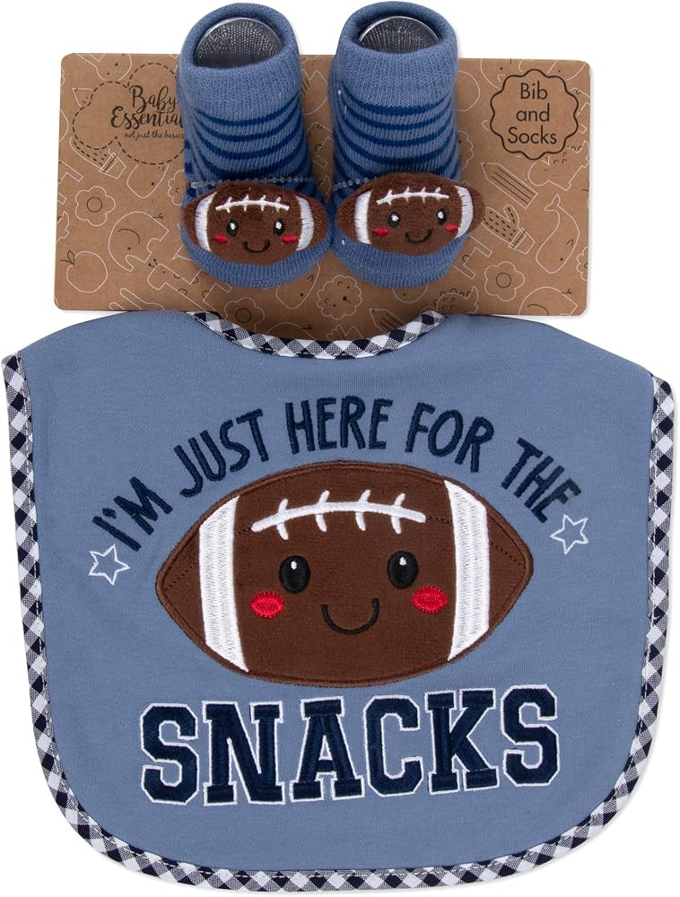 Baby Holiday Gift Sets, 2 Piece Infant Outfit Accessory Bib Set for First Birthday, Valentine's D... | Amazon (US)