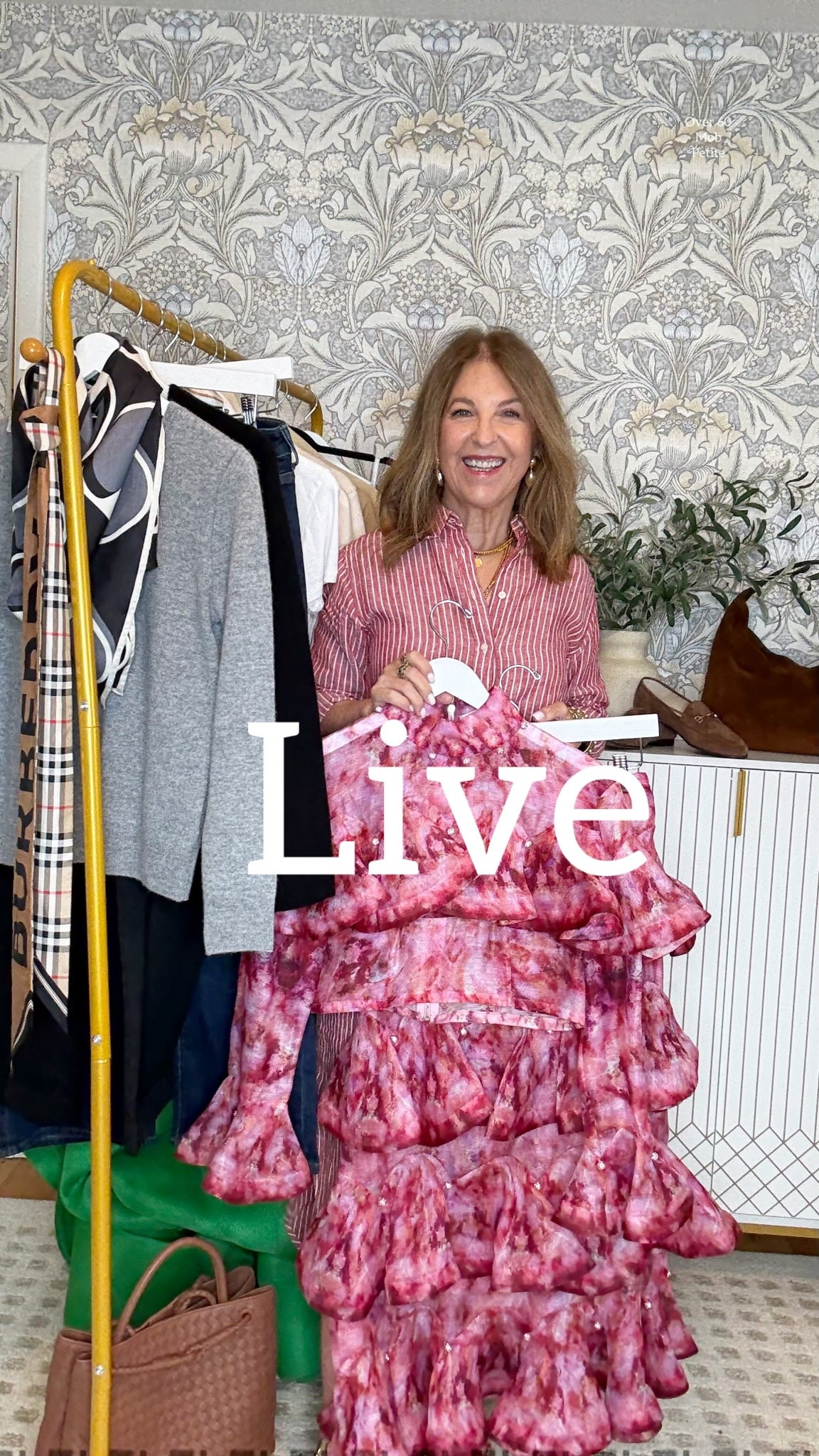 Each week, I go live to share what’s new and current, how it should fit and how to style it.
 I’m Sandy—stylist, content creator, and former Nordstrom stylist.

Today I’m sharing:
The August N6 Drop — 6 fresh pieces to wear now and later.

Pre-fall finds from Quince — jeans, sweaters & the everyday bag.

The dresses I’m wearing during my daughter’s wedding weekend at an Italian villa 🇮🇹

Style tips, outfit inspo & similar dresses linked in my LTK.

#LTKOver40 #LTKStyleTip #LTKPetite