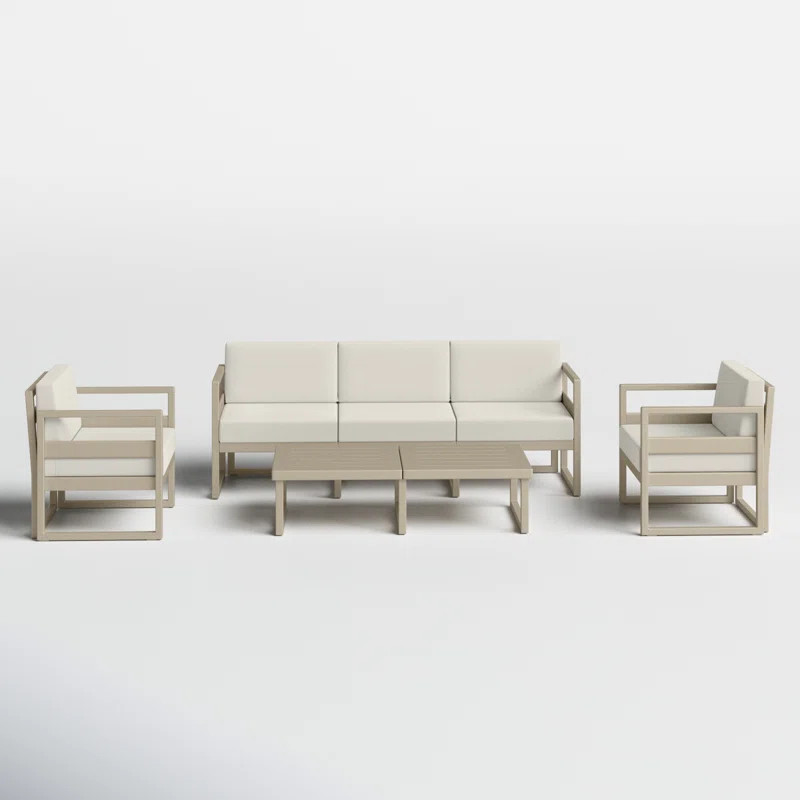 Lane 4 - Piece Sofa Seating Group with Cushions | AllModern