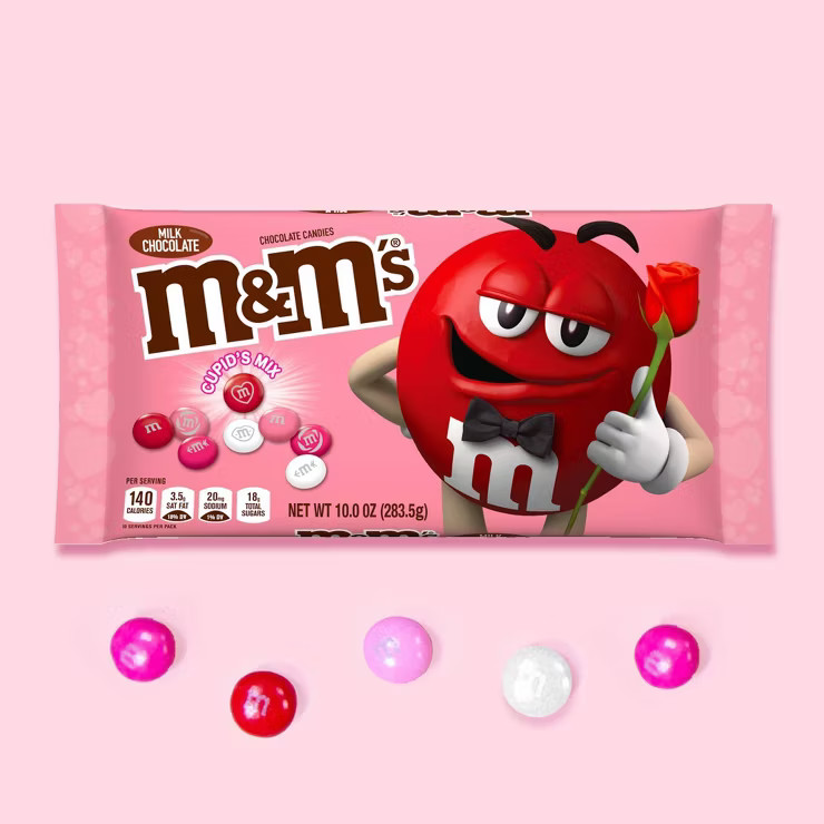M&M's Valentine's Cupid's Mix Milk Chocolate Candies - 10.0oz | Target