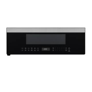 GE Profile 1.2 cu. ft. Low Profile Over the Range Microwave in Stainless Steel with Sensor Cookin... | The Home Depot