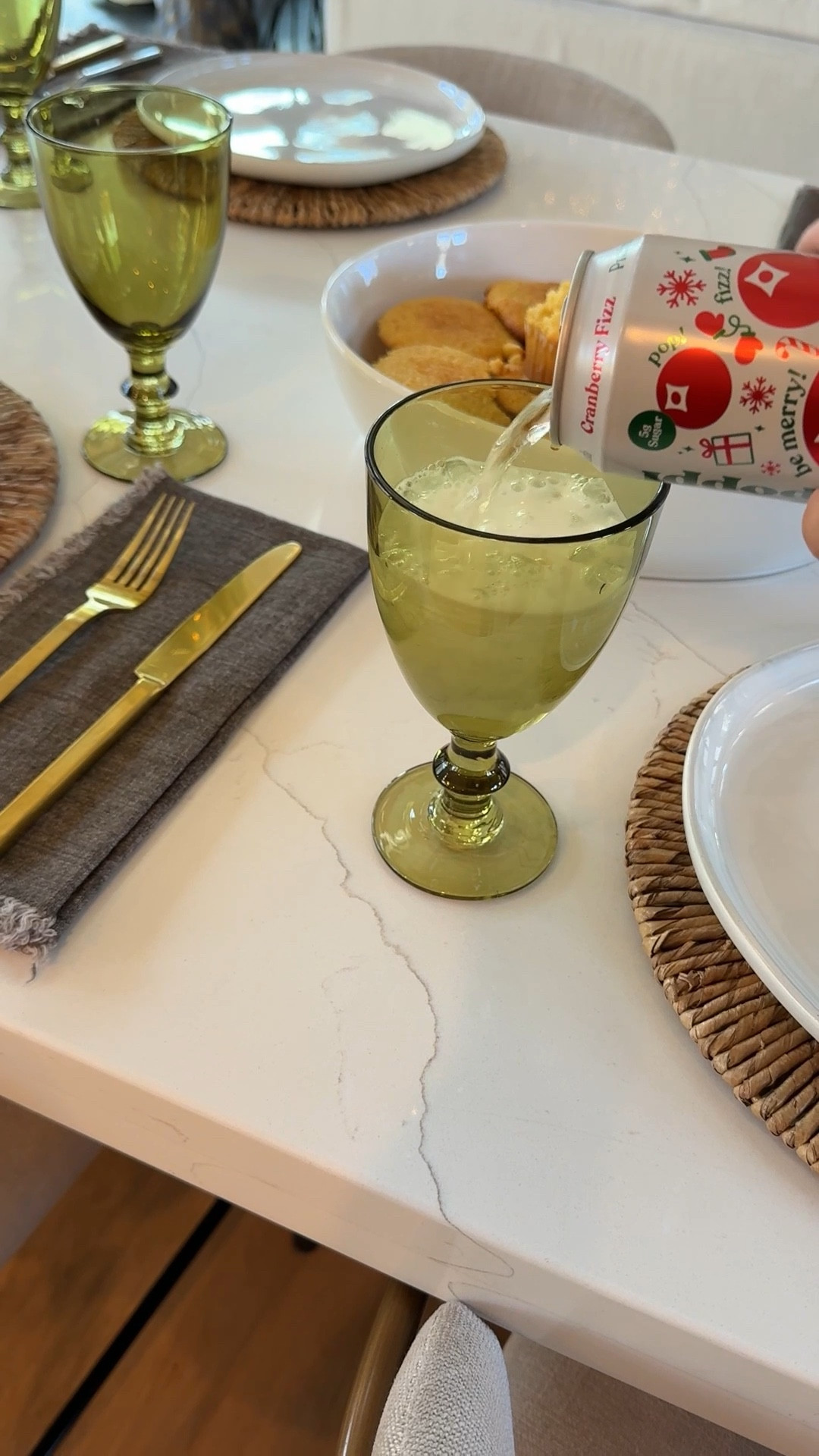 The Cranberry Fizz Poppi is so good! These goblets are no longer available but I’m linking some seasonal drinking glasses that would be so cute!

#LTKSeasonal #LTKHoliday #LTKHome