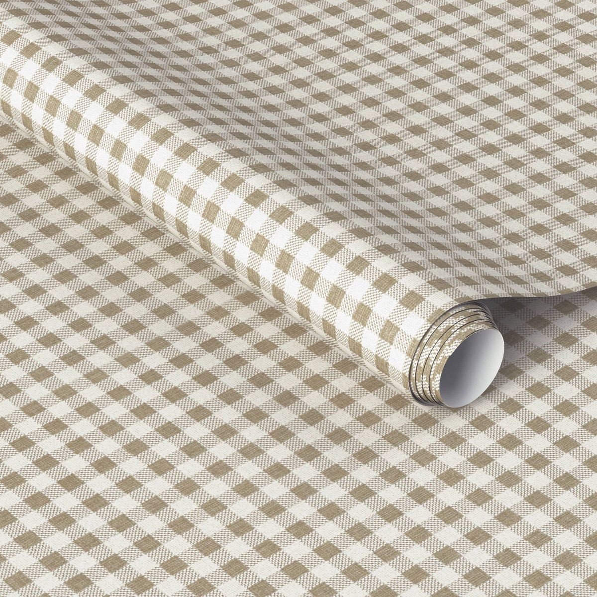 Gingham Taupe Wallpaper - Threshold™ | Target
