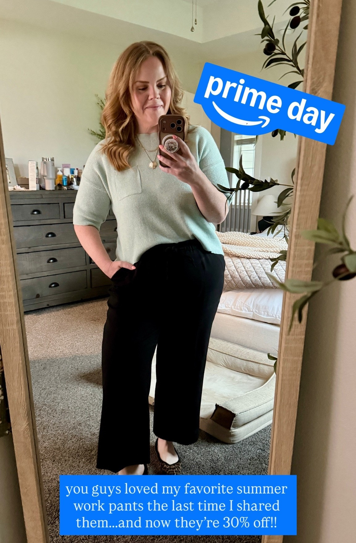 Favorite summer work pants are 30% off!! Wearing an XL.