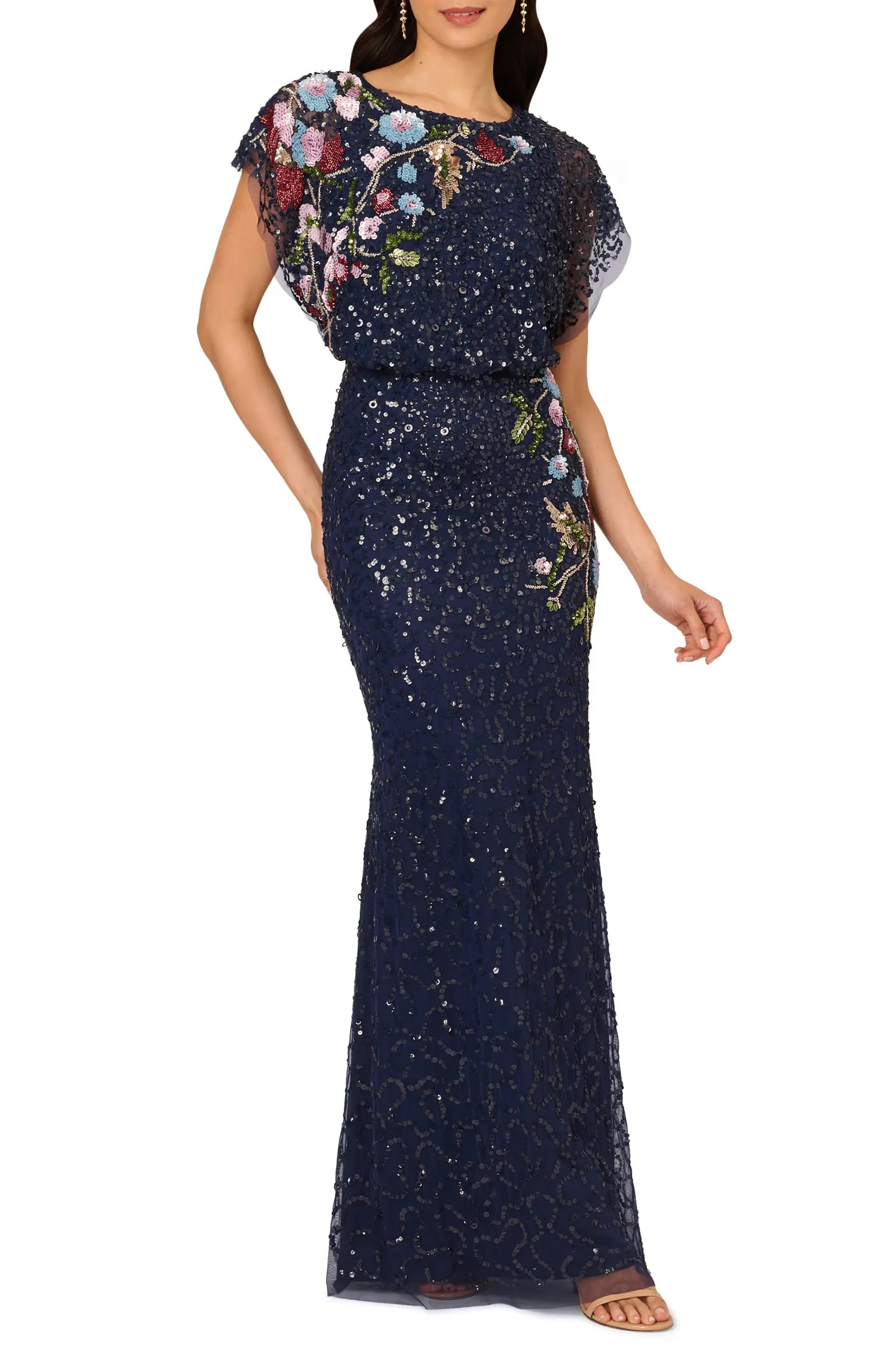 Beaded Mermaid Gown | Nordstrom
