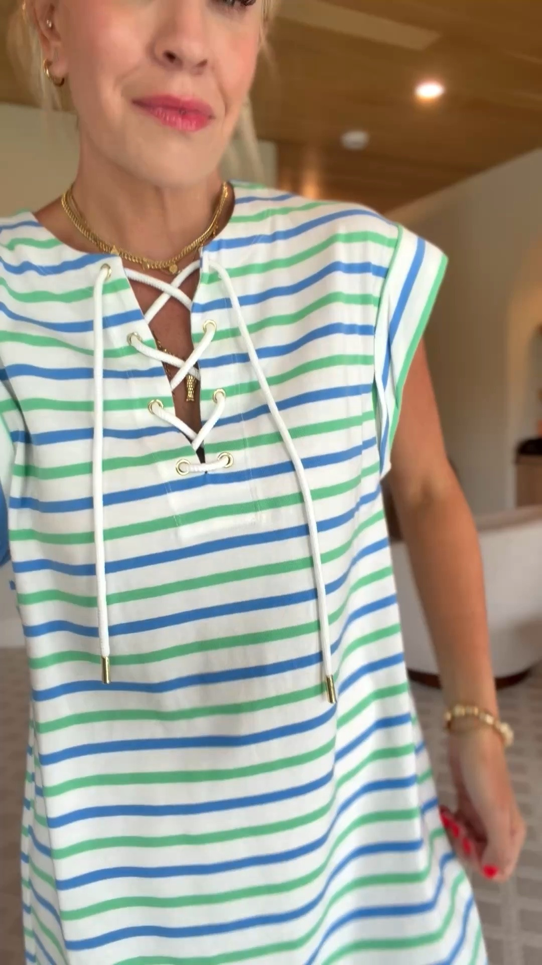 Wearing a size medium! 