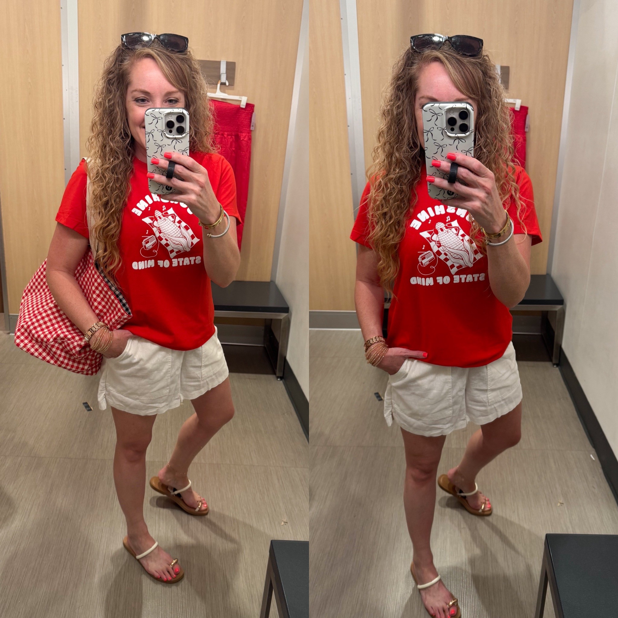 Target 🎯 4th of July outfit / summer outfit 

Tee- size medium, prefer large
Shorts- small, tts
Sandals- size 8, tts 

#LTKSummerEdit #LTKFindsUnder50 #LTKOver40