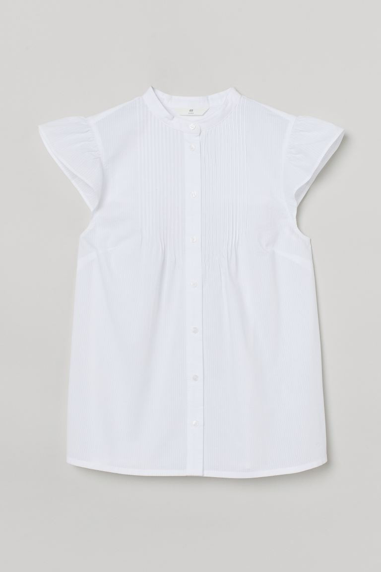 Pin-tuck Blouse | H&M (US + CA)