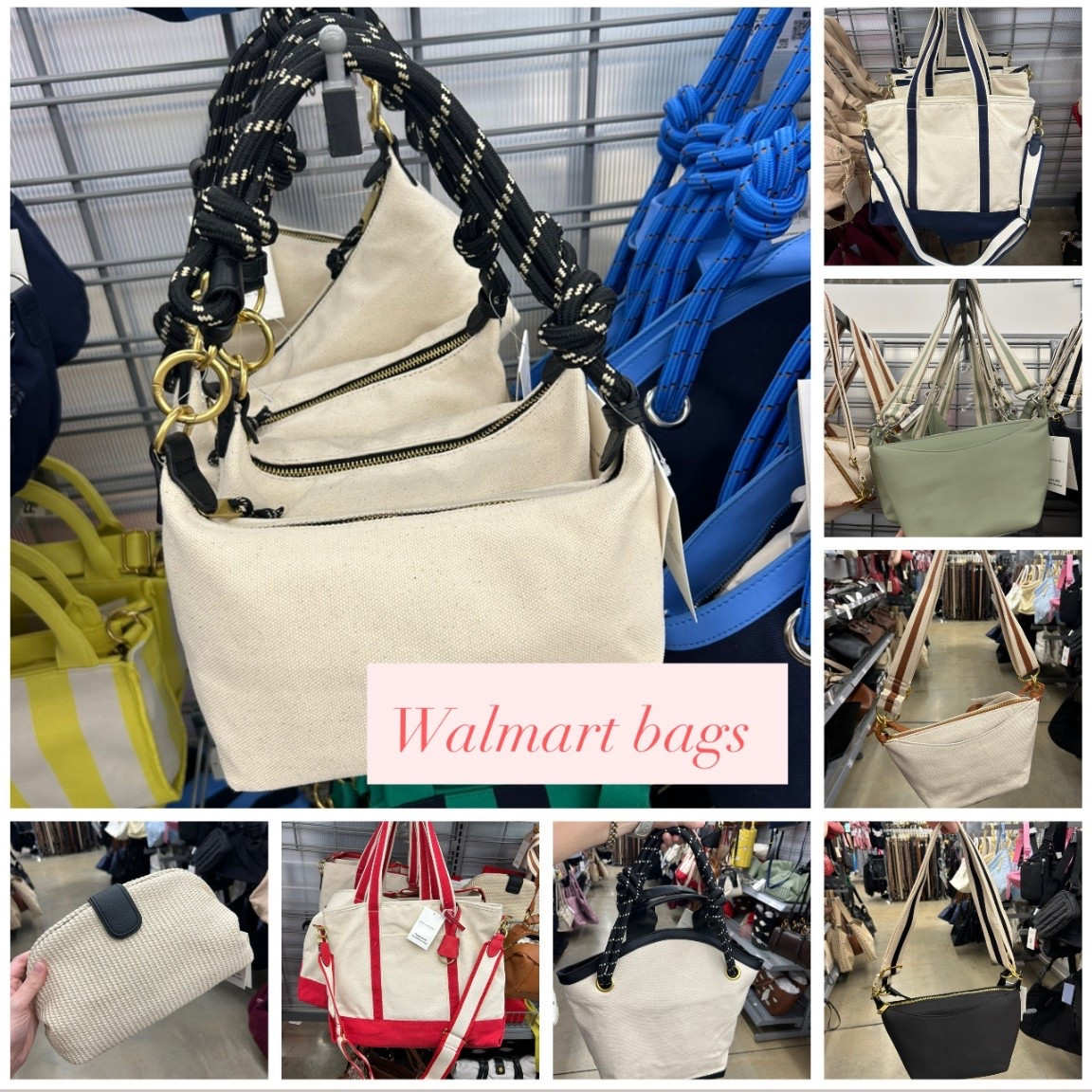 I could buy Every. Single. One.

#walmartpurse #springbag #summerbag #walmartfinds