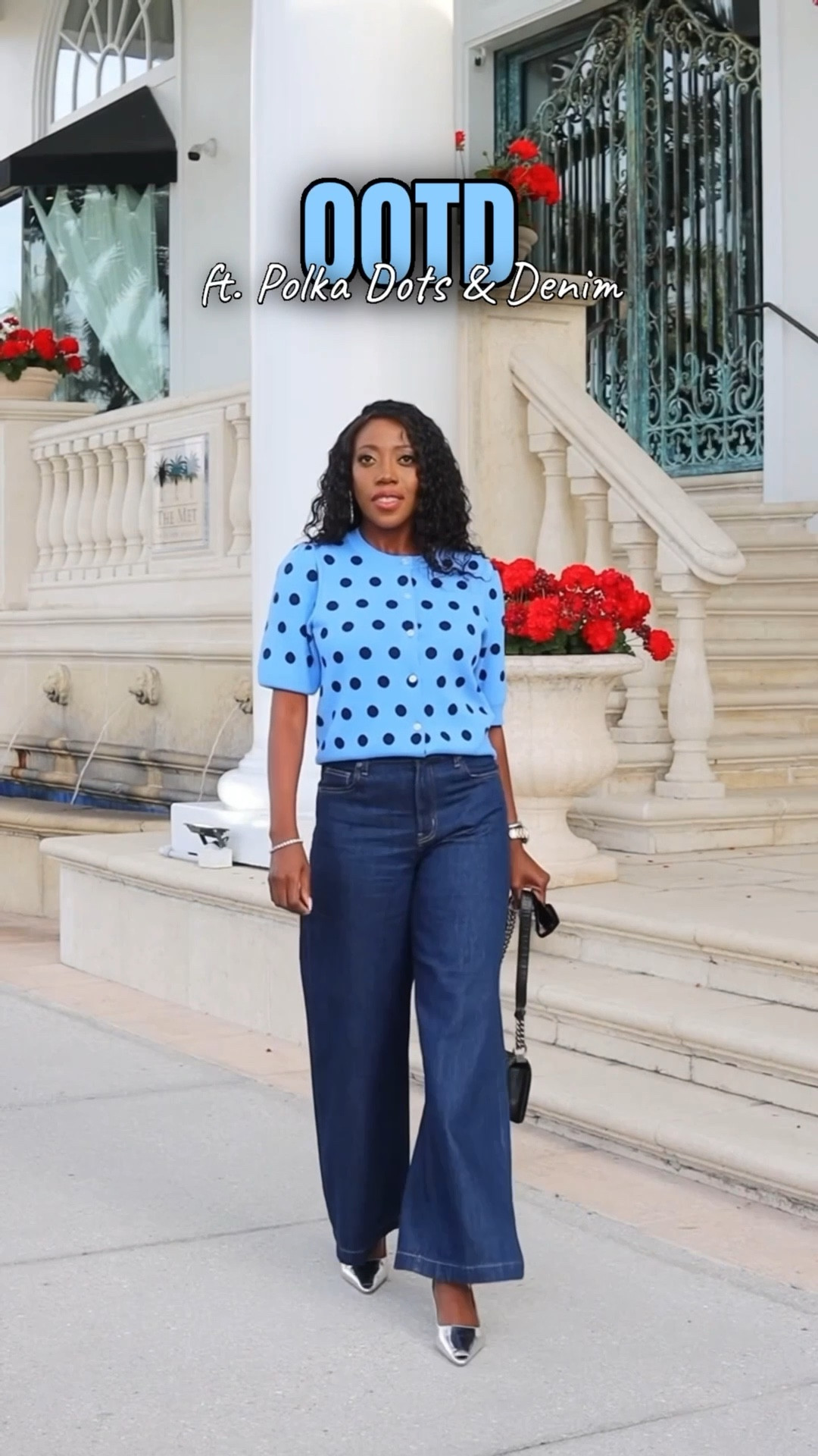 My polka dot cardigan is true to size. Wearing a small. Comes in black and white. 
My jeans run slightly big. I usually wear a 6. Sized down to a 4. 

Ootd, Valentine’s Day Outfit, Jeans, Fashion Under $100, 

#LTKOver40 #LTKOotd 



#LTKWorkwear #LTKSeasonal #LTKgrwm