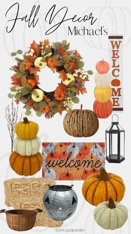 Michael’s craft store fall decor 🍂 The perfect fall home & porch decor 🍁 Wreaths, doormats, pumpkins, lanterns, welcome signs and more. All on major sale!

#LTKhome #LTKSeasonal #LTKsalealert