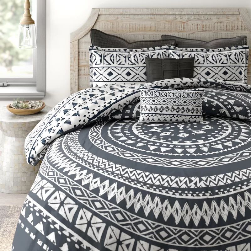 Azemmour  7 Piece Reversible Comforter Set | Wayfair North America