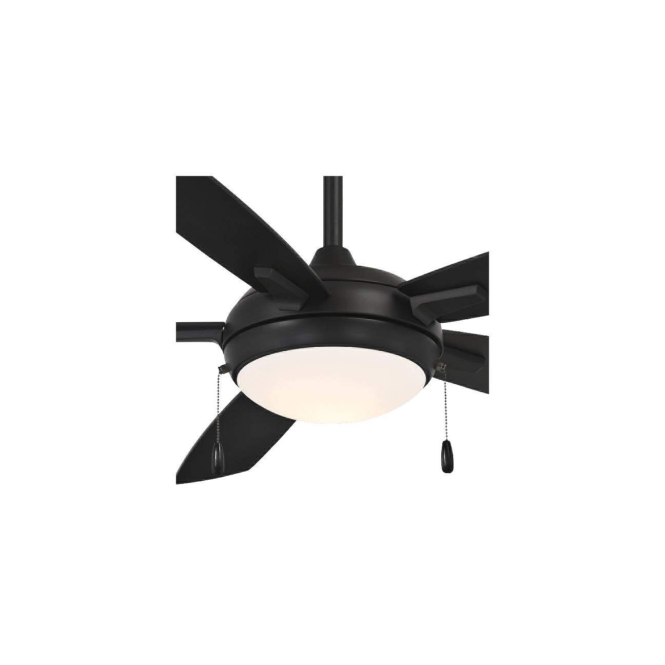 54" Minka Aire Lun-Aire Coal LED Ceiling Fan | Lamps Plus