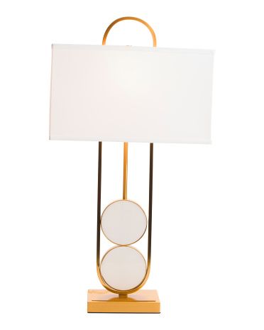 32in Eleanor Metal Marble Table Lamp | TJ Maxx