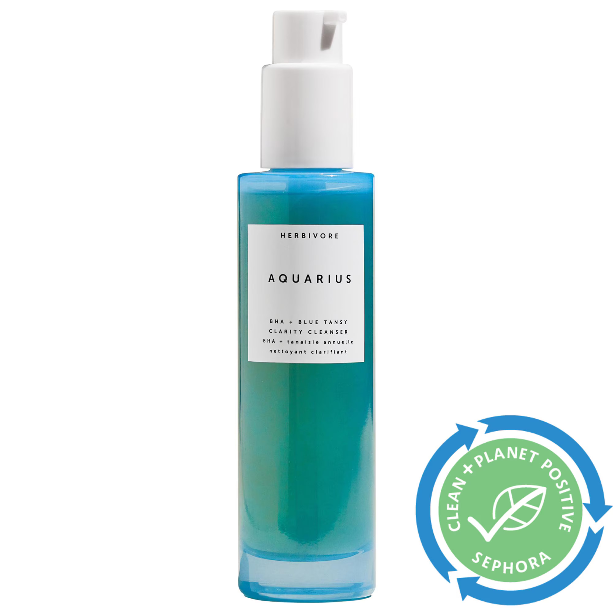 Herbivore Aquarius BHA + Blue Tansy Clarifying Cleanser 2 oz / 60 mL | Sephora (US)