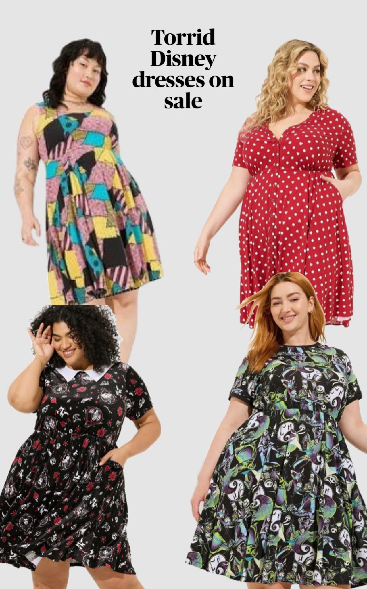 Torrid Disney dresses on sale 

#LTKPlusSize #LTKStyleTip #LTKSaleAlert