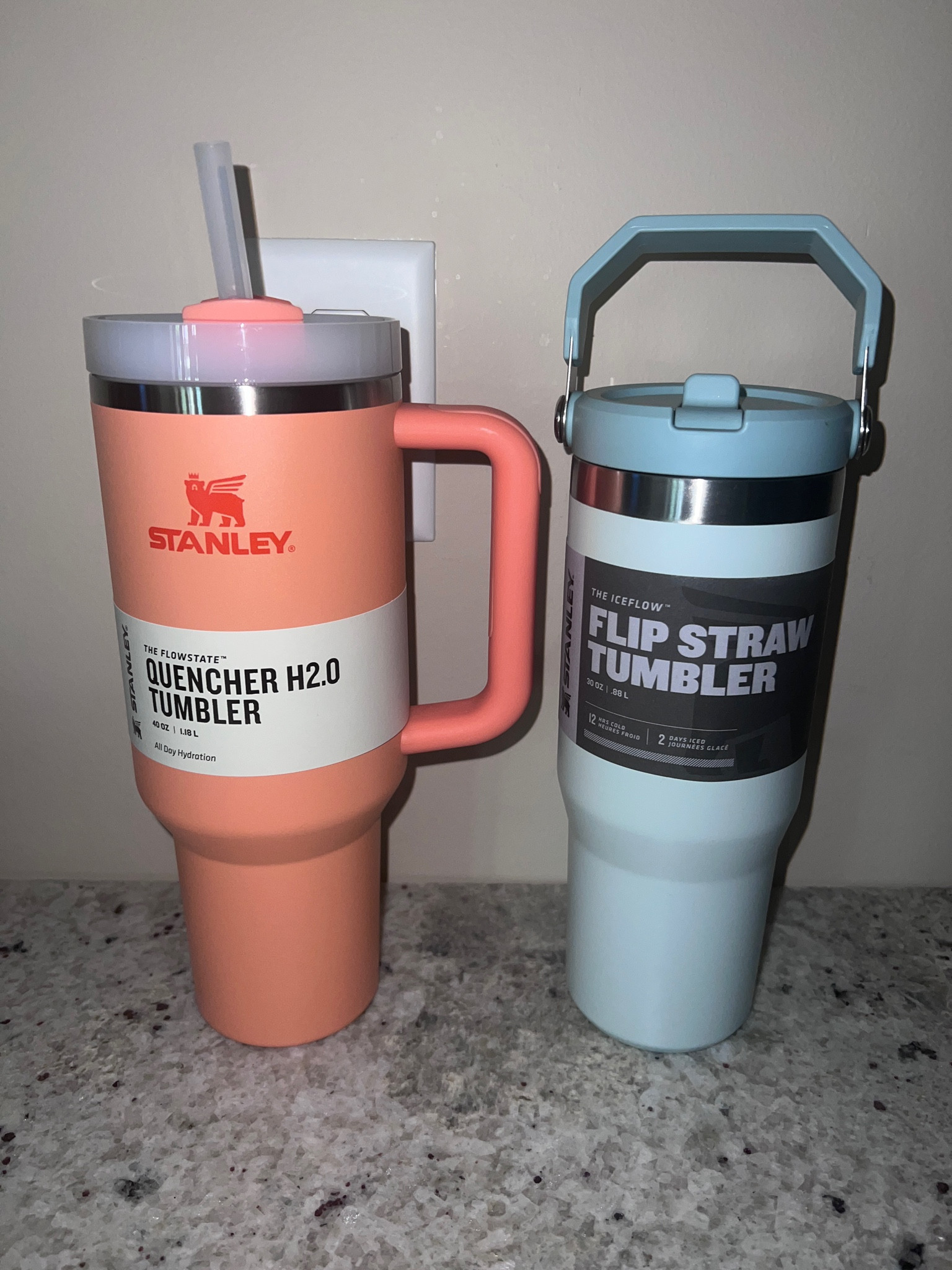 The 40oz Stanley quencher helps me stay hydrated all day long. I drink so much more water when I’m drinking them from a Stanley quencher or ice flow. The ice flow is great because they Do NOT leak! Throw in your kids sports bag and send them on their way. 

Stanley’s make great gifts! 

@stanley 

#stanleypartner