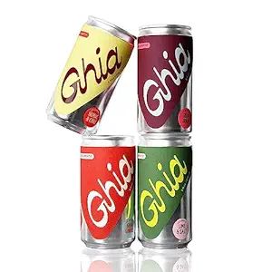 Ghia Non-Alcoholic Le Spritz Combo 4-Pack (1 OG Spritz/1 Ginger/1 Lime + Salt/1 Sumac & Chili) - ... | Amazon (US)