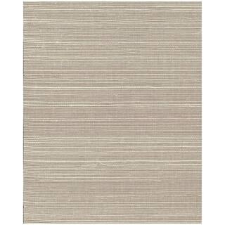 72 sq. ft. Plain Grass Wallpaper, Gray/Beige | Home Depot