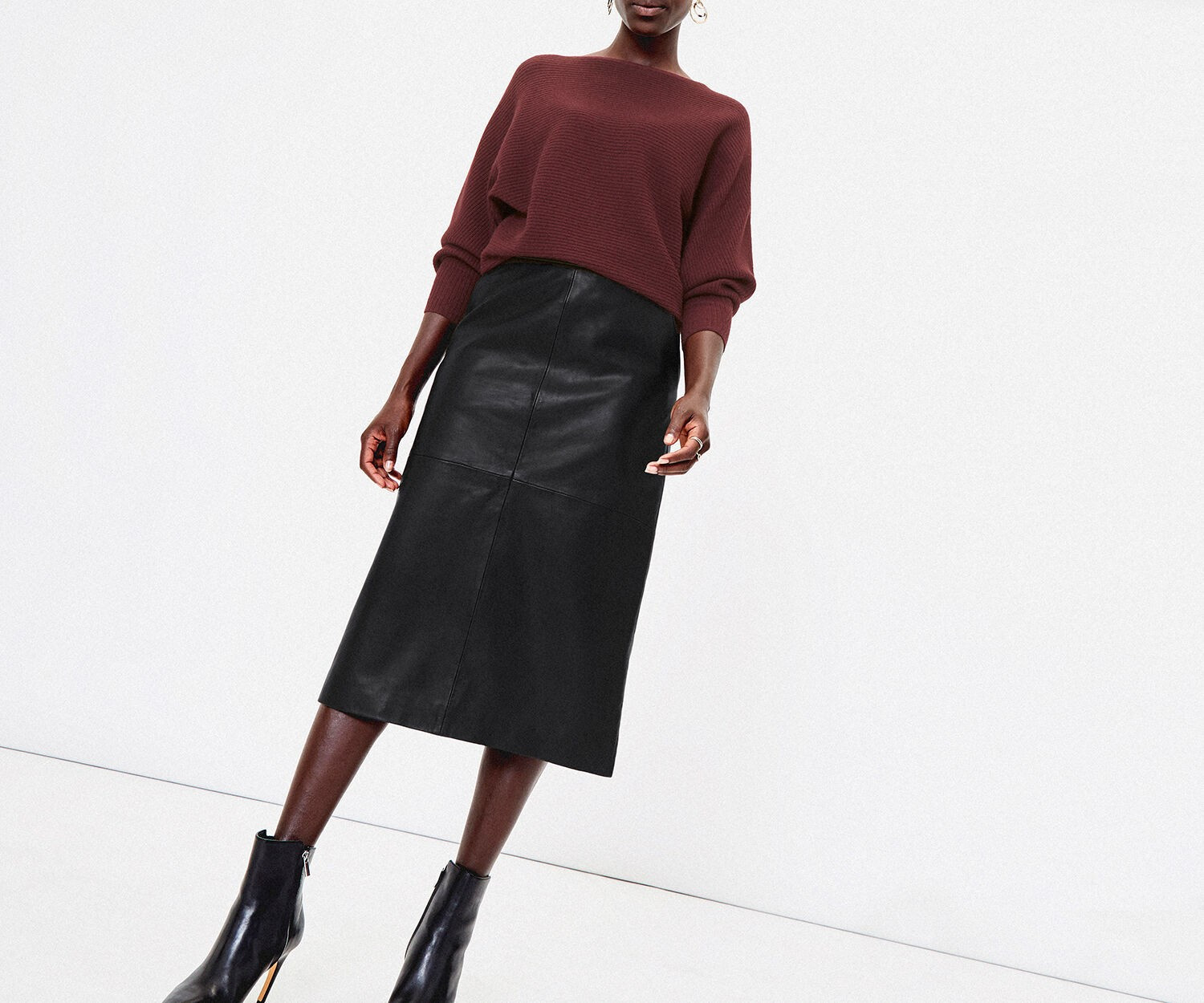 LEATHER PENCIL SKIRT | Oasis | Oasis UK