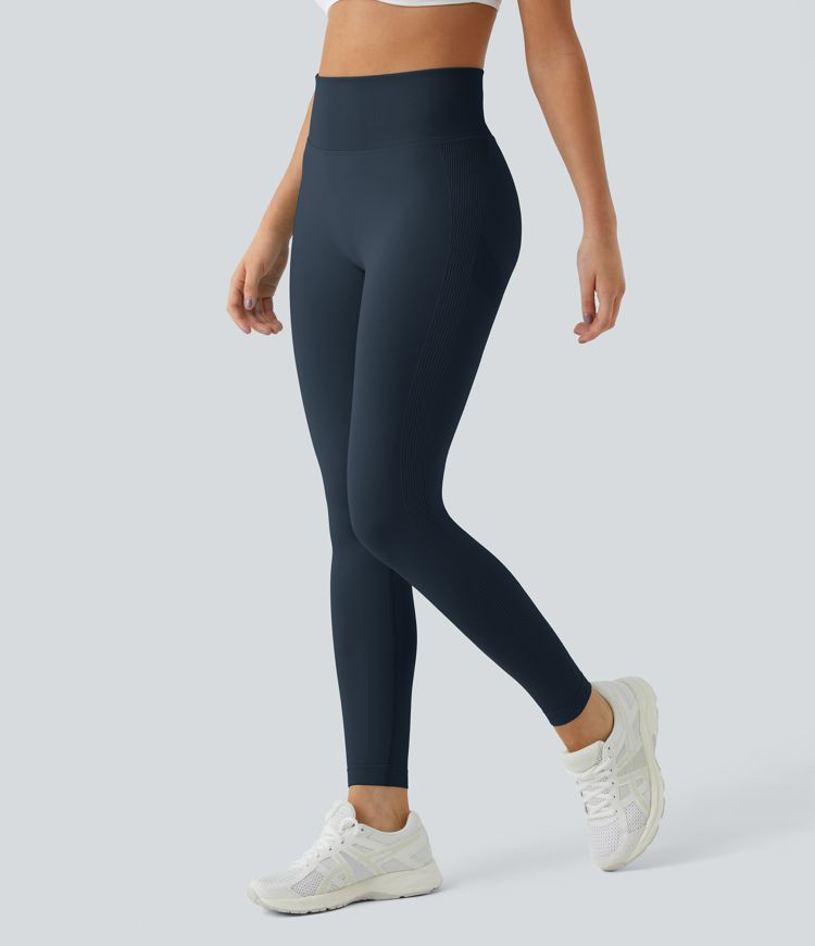 Women’s Seamless Flow High Waisted Butt Lifting Leggings - Halara | HALARA