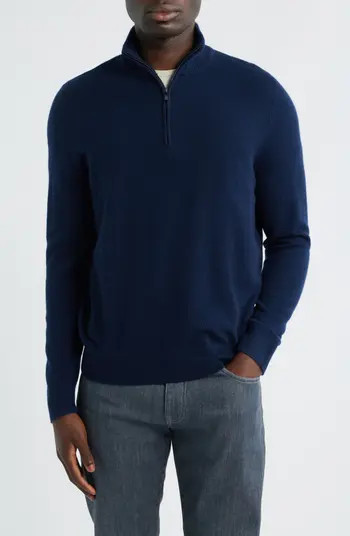 Quarter Zip Cashmere Sweater | Nordstrom