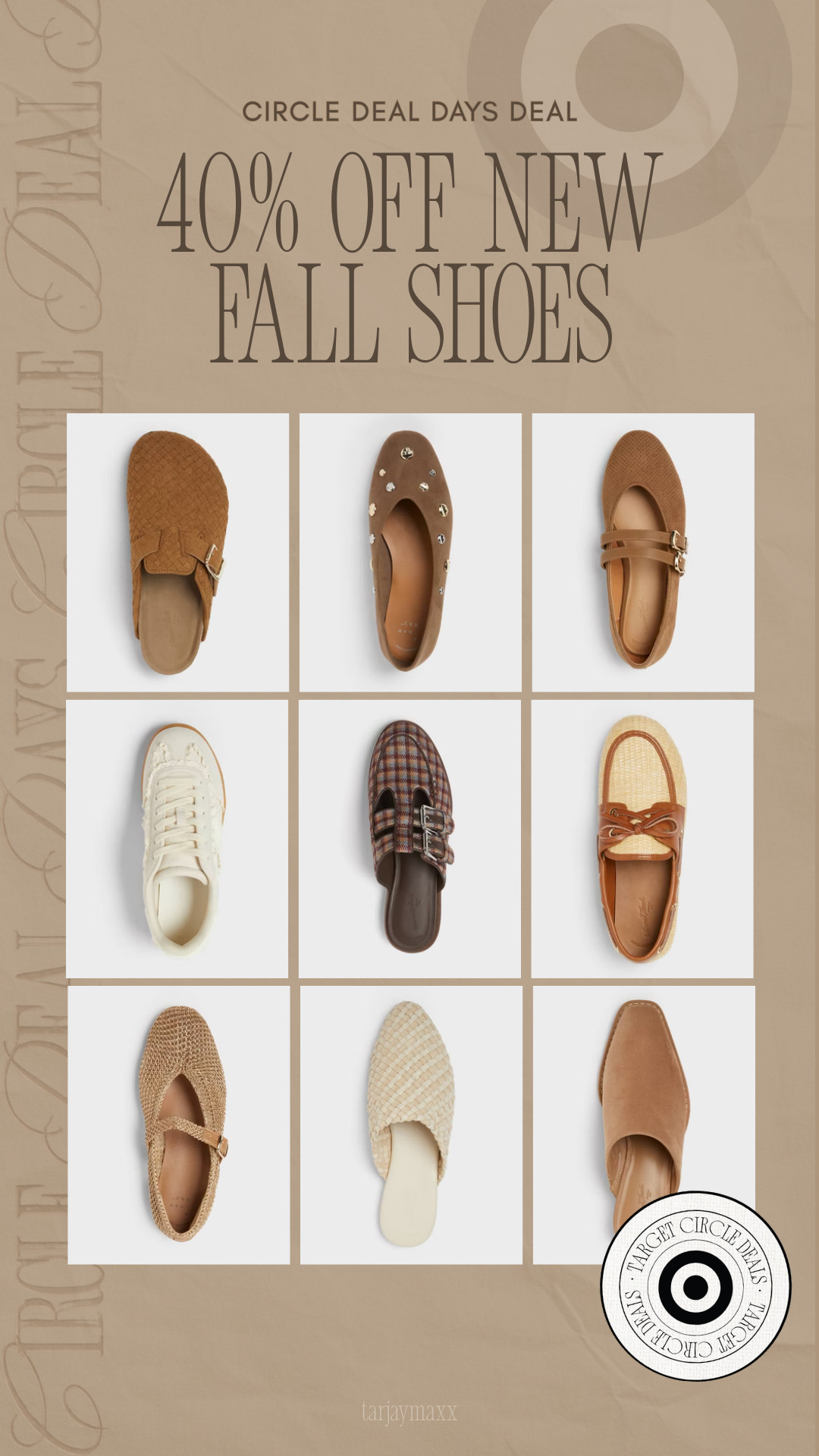 40% off new fall shoes already?! 🤎🍂 The loafers, ballet flats, woven styles, and neutral slip-ons are giving expensive fall vibes without the expensive price tag. If you're already thinking ahead to fall outfits, now is the time to grab them while they're on sale.

wedding guest dress summer, fathers day gift guide, summer outfits, summer dresses, country concert outfits, fathers day gifts, date night outfits, travel outfits, concert outfits, business casual workwear, fall shoes, ballet flats, loafers, target style, circle deal days, affordable fashion, neutral style 

 #LTKgrwm #LTKootd #LTKSeasonal