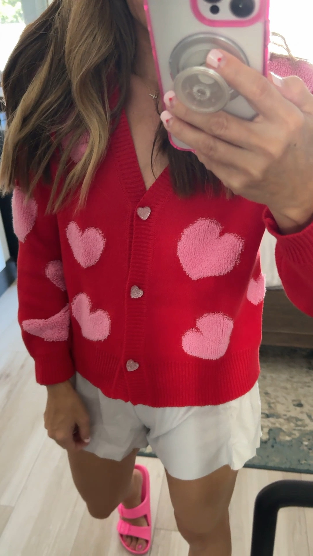 Valentines knit heart button up sweater stitched new target pink red holiday seasonal gifts girls brunch Galentine’s day 

#LTKFindsUnder50 #LTKMostLoved #LTKSeasonal