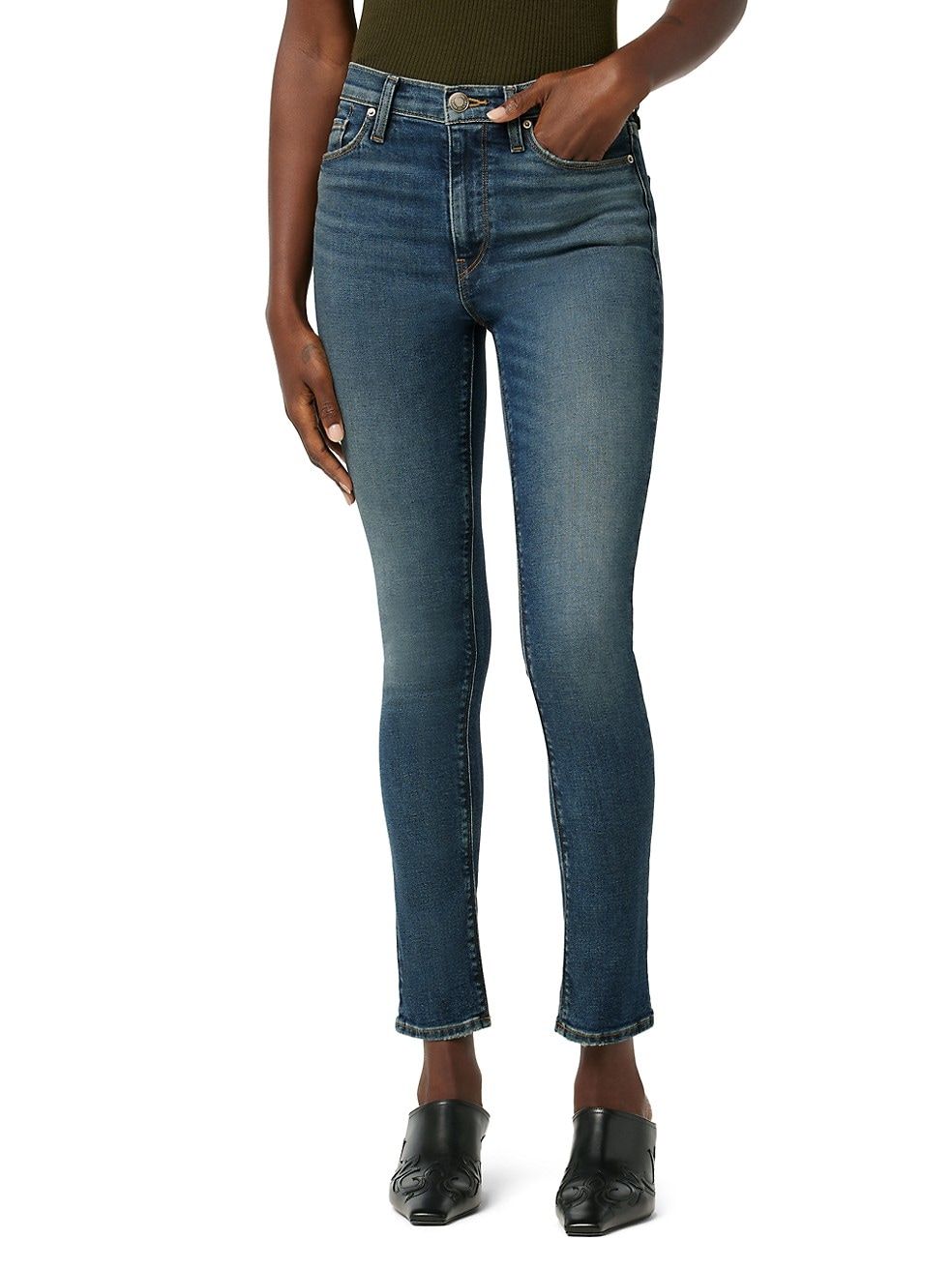 Barbara High-Rise Super Skinny Jeans | Saks Fifth Avenue