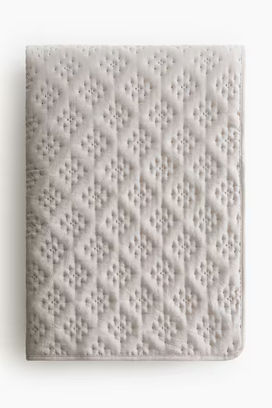 H & M - Quilted Bedspread - Brown | H&M (US + CA)