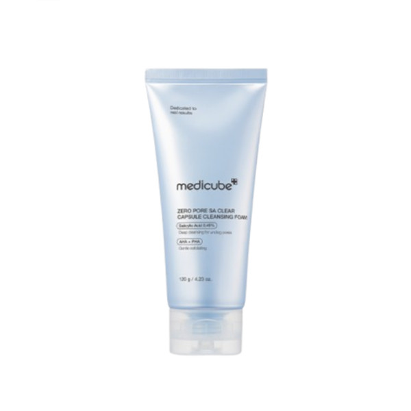 medicube - Zero Pore SA Clear Capsule Cleansing Foam - 120g | Stylevana
