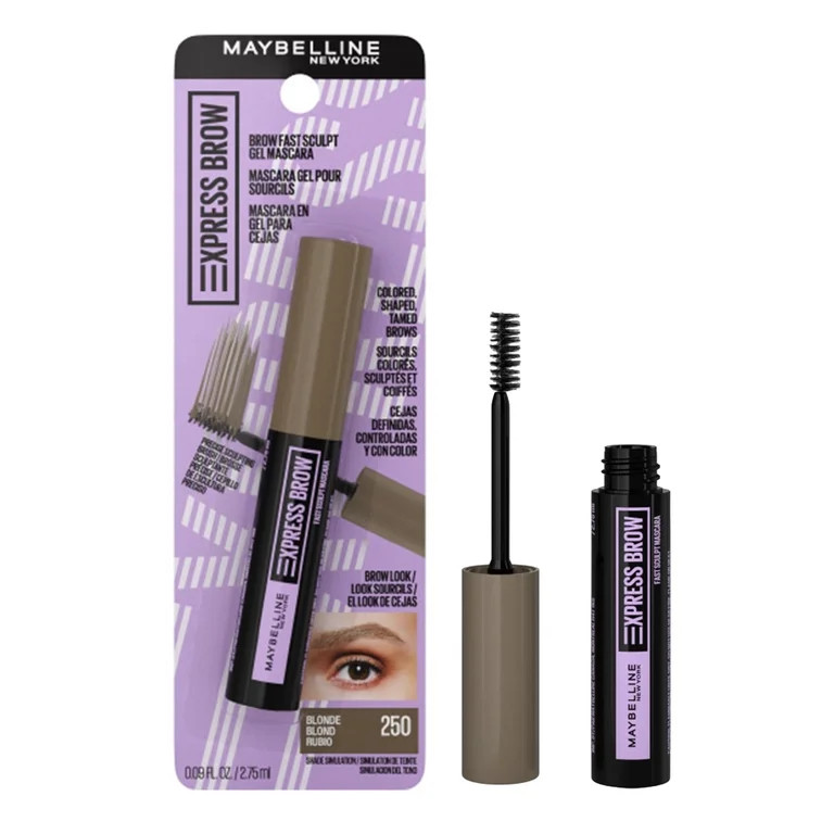 Maybelline Brow Fast Sculpt Eyebrow Gel Mascara, Blonde | Walmart (US)