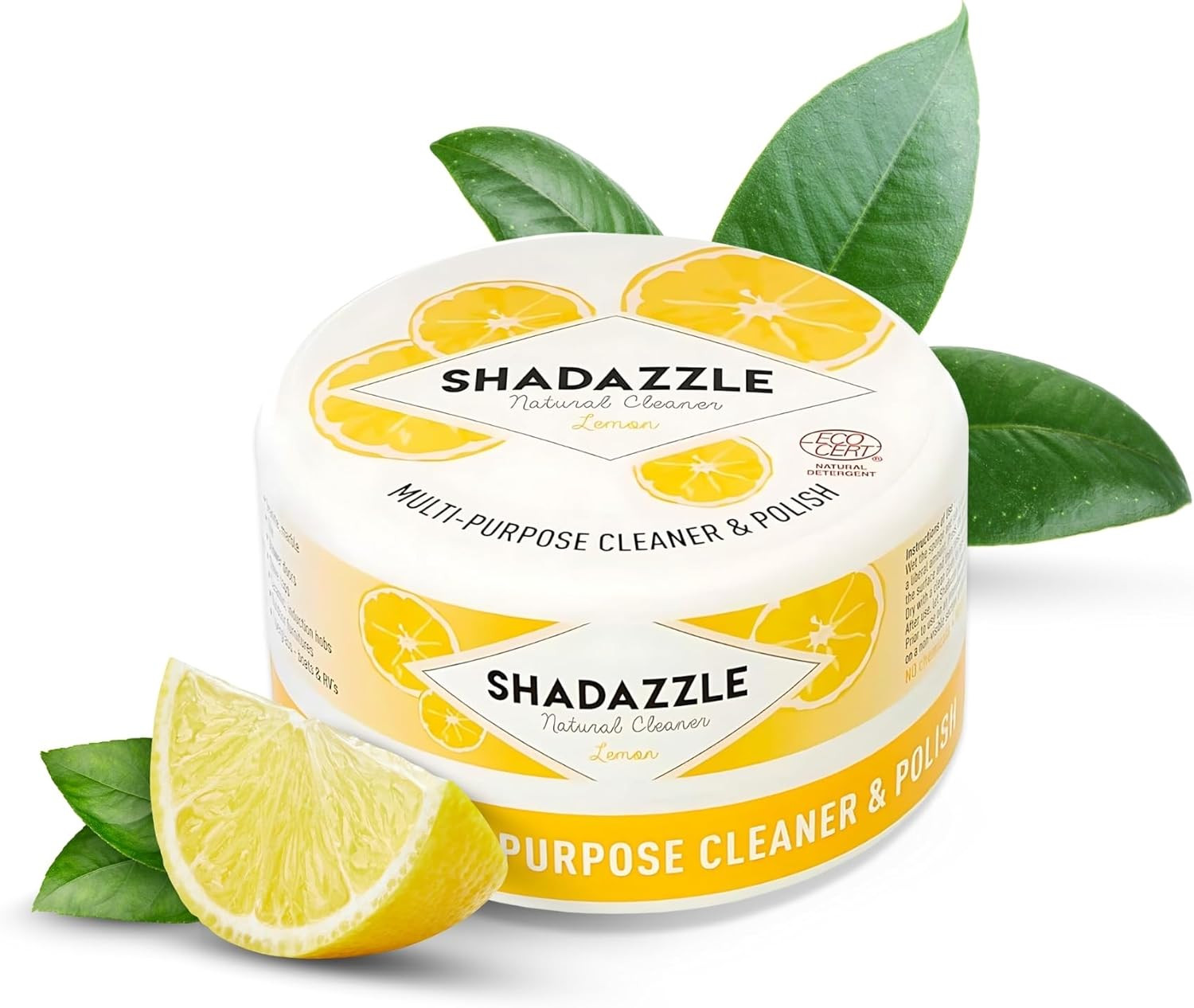 Shadazzle Natural All Purpose Cleaner and Polish – Eco friendly Multi-purpose Cleaning Product (1 Pack, Lemon) | Amazon (US)