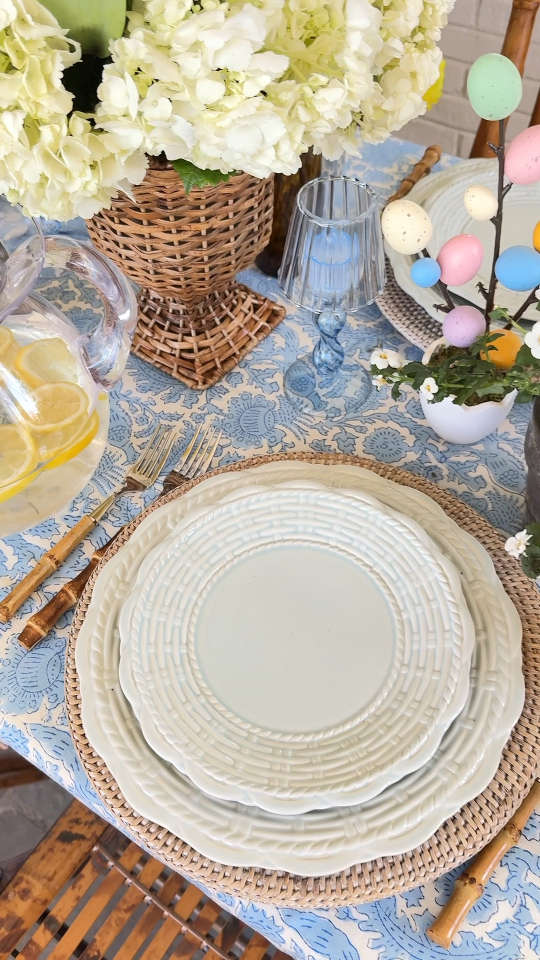Spring tablescape finds! So many of these work for spring dinners on the porch and Easter brunch. A mix of high and low finds!

#LTKSpringSale #LTKHome #LTKParties