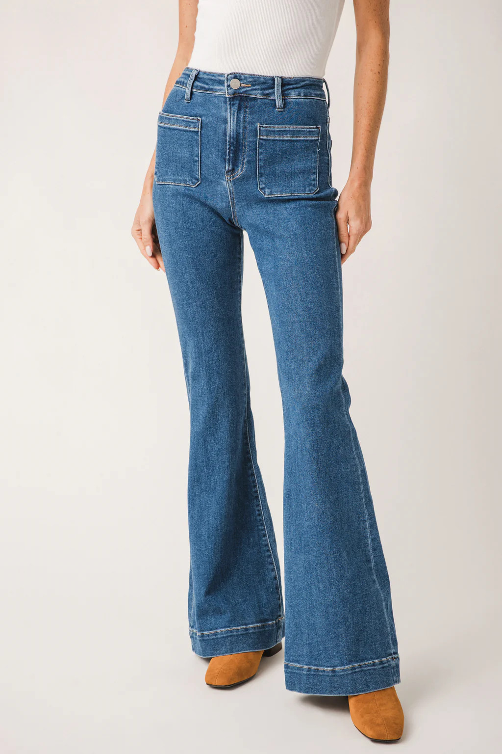 Risen Sedona Patch Pocket Jeans | Social Threads