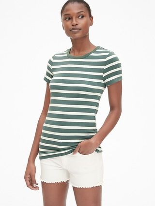 Modern Stripe Crewneck T-Shirt | Gap US