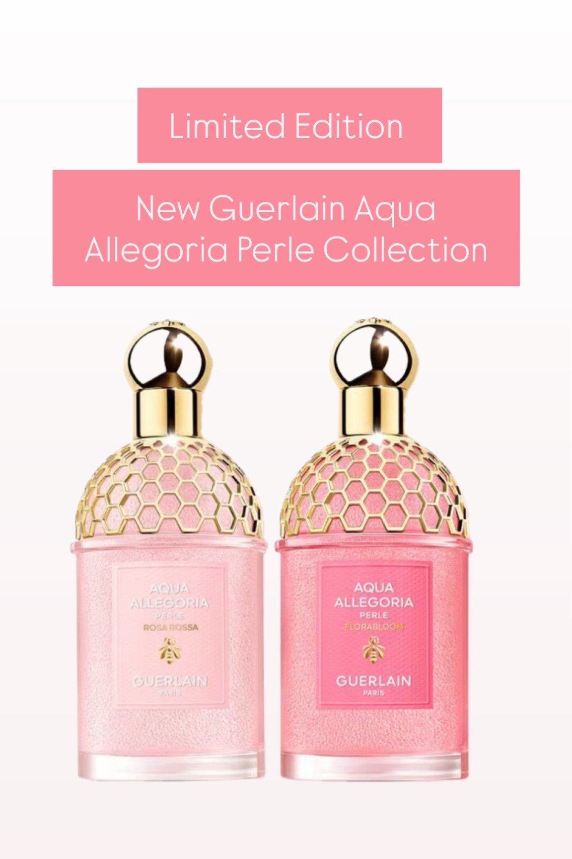 The new Guerlain Aqua Allegoria Perle collection is stunning… 

a limited edition fragrance line with a water-based micro-pearl formula that leaves skin softly hydrated and luminous.

Fresh, radiant, and perfect for spring.
The bottles alone are vanity goals 💖

Linked in my LTK.

#LTKbeauty #LuxuryFragrance #Guerlain #SoftLuxury #PerfumeLovers #SpringFragrance