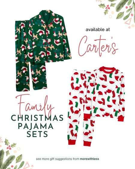 Get a cute matching pajama set with a festive print for the whole family from Carter’s! It’s a fun way to match with your kiddos and continue holiday traditions.

#LTKfamily #LTKHoliday #LTKSeasonal